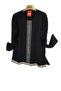 PLUS-SIZE MOM-STYLE EMBELLISHED KNIT BLOUSE - 2