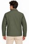 Men's Water Repellent Windproof Lined Full Zipper 4 Season Regular Fit Coat Jacket - Khaki - 5