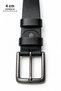 Men's Genuine Leather 4 cm Classic Belt with Metal Buckle for Daily and Classic Use - 5