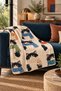 Cat - 100X170 cm Colorful Cat-Patterned Single-Sided Digitally Printed Polar Tv Blanket - 2