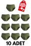 10-Pack Men's Cotton Classic-Cut Briefs + Free Phone Holder Keychain