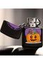 Black Metal Lighter with Colorful "Halloween Trick or Treat" Design - 1 - 2