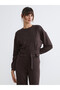 Soulife Women's Sweatshirt with Brown Belt Detail—The ALITA CITY Difference