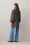 B87049A0 Women's Trench Coat with Ruched Detail - 3