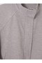 KOOR SPORT Gray 3-Ply Solid Women's Zip-Up Sweatshirt, Featuring the ALITA CITY Touch - 3