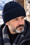Men's Siberian Beanie: Double-Layer, Winter-Weight, Folded Knit - 4