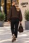 EGZOTİK ASORTİK Women's Plaid Lined Bomber Spring Jacket - 4