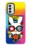 Samsung Galaxy M13 Compatible Case with Estoril Pattern - Estoril - 10 BZELDR05