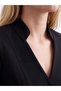 LCW Vision Black Plain Standard & Regular Women's Jacket, Featuring the ALITA CITY Touch - 4