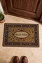 "Hello There" Printed Doormat, 40x60 cm, Non-Slip Sole, Decorative