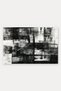 Black and White Abstract Patterned 809 Doormat, 40x60 cm, Non-Slip Sole, Decorative - 5