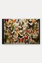 Orange and Black Butterfly-Patterned 472 Doormat, 40x60 cm, with Non-Slip Sole, Decorative - 5