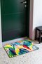 Colorful Tropical Print Doormat, 40x60 cm, with Non-Slip Sole, Decorative - 3