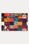 Colorful Patchwork Checked Doormat, 40x60 cm, with Non-Slip Sole, Decorative - 5