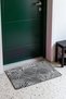 Black and White Optical Striped Pattern Doormat, 40x60 cm, with Non-Slip Sole, Decorative - 3