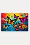 Colorful Butterflies Dancing Patterned Doormat, 40x60 cm, Non-Slip Sole, Decorative - 5