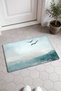 Blue Sky Scenery Patterned Doormat, 40x60 cm, with Non-Slip Sole, Decorative - 2