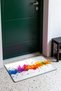 Colorful Abstract Patterned Doormat 833, 40x60 cm, Non-Slip Sole, Decorative - 3