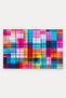Colorful Abstract Patterned Doormat 020, 40x60 cm, Non-Slip Sole, Decorative - 5