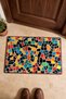 Colorful Stained-Glass Mosaic Pattern 705 Doormat, 40x60 cm, with Non-Slip Sole, Decorative - 4