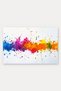 Colorful Abstract Patterned Doormat 833, 40x60 cm, Non-Slip Sole, Decorative - 5