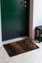Bronze Brown Crocodile-Print Doormat, 40x60 cm, with Non-Slip Sole, Decorative - 3