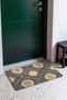 Navy Blue and Beige Mandala-Patterned Doormat, 40x60 cm, with Non-Slip Sole, Decorative - 3