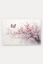 Pink Butterfly Spring-Patterned Doormat, 40x60 cm, with Non-Slip Sole, Decorative - 5