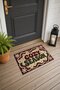 Cozy Season Printed New Year's Doormat, 40x60 cm, Non-Slip Sole Christmas Doormat - 3