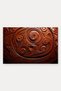 Brown Wavy-Patterned Doormat, 40x60 cm, with Non-Slip Sole, Decorative - 5