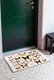 Yellow Butterfly Spring Pattern 487 Doormat, 40x60 cm, Non-Slip Sole, Decorative - 3