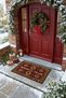 "Bountiful Years" New Year's Doormat, 40x60 cm, Non-Slip Sole Christmas Doormat