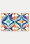 Colorful Retro Kaleidoscope-Patterned Doormat, 40x60 cm, with Non-Slip Sole, Decorative - 5