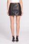 Women Plain Mini Skirt, Black - 4