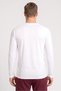 Men Sportswear Fit Long Sleeve Training T-shirt, White - 4