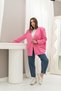 Pink Skirt Elastic Jacket