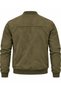 Basic Bomber College Transitional Suede Jacket - 2