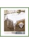 Linen Lace "Gülse" Model 155x220 cm Cream Dining Tablecloth, Decorative Design HB006
