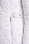 Detachable Hooded Quilted Jacket in Off-White - 6