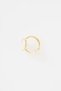 Oval Stone Ring, Gold - 3