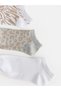 A Set of 3 Embroidered Women's Ankle Socks from UZG STORE for Fashion-Conscious Women - 3