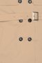 Women Solid Trench Coat, Beige - 5