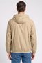 Men Brand Logo Windbreaker Jacket, Khaki - 4
