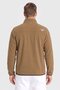 Men Sportswear Fit Long Sleeve Outdoor Jacket, Dark Khaki - 4