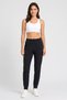 Women Regular Fit Training Track Pants, Black - 2
