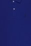 Men Regular Fit Short Sleeve Embroidered Logo Polo, Blue - 5