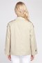 Women Solid Trench Coat, Beige - 4