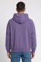 Men Graphic Print Long Sleeve Hoodie, Purple - 4