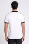 Men Sportswear Fit Short Sleeve Outdoor Polo Shirt, White - 4