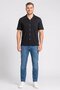Men Regular Fit Short Sleeve Solid Shirt, Black - 2